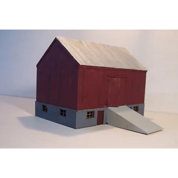 OMK1029 Ho Scale Barn Building Footprint Kit -  Osborn Model Kits