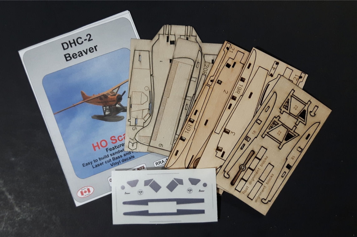 OMK1073 HO Scale DHC-2 Beaver Plane