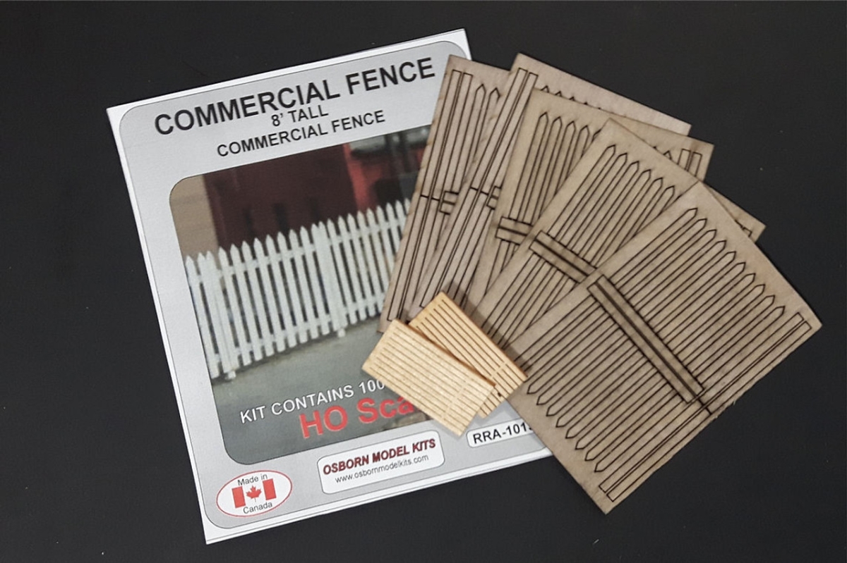 OMK3013 N Scale Commercial Fence