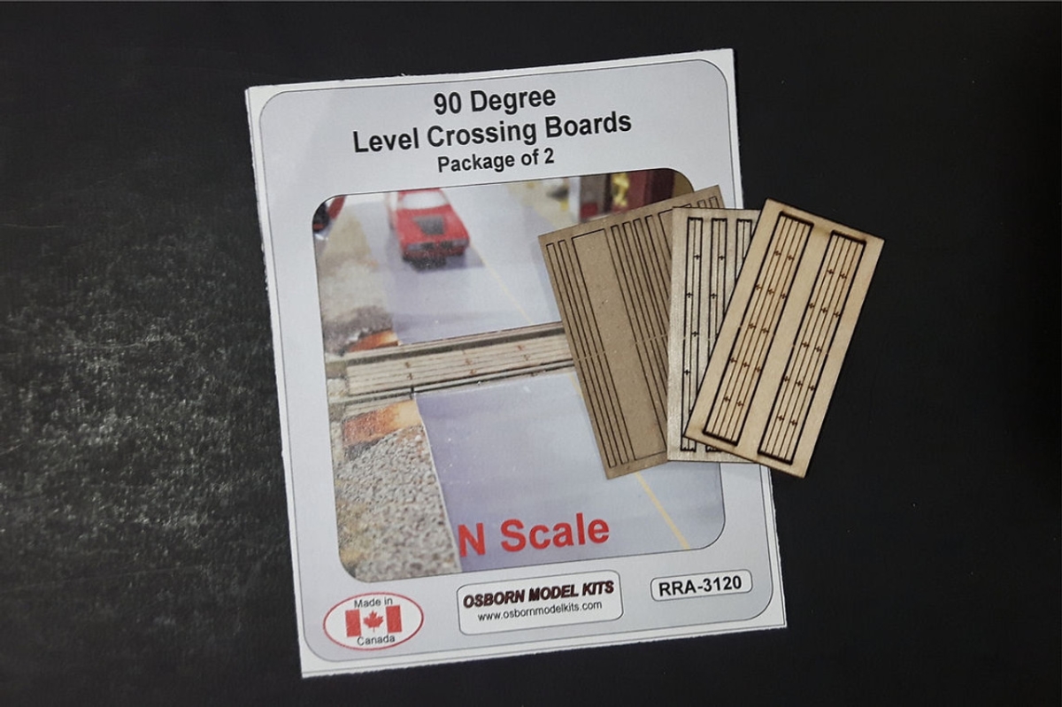 OMK3120 N Scale Crossing Boards - Pack of 2