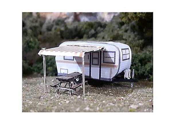 OMK3126 N Scale Travel Trailer
