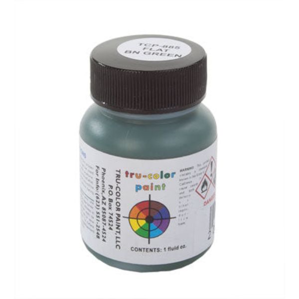 TCP885 29.6 ml Flat Brushable Green Color Acrylic Paints