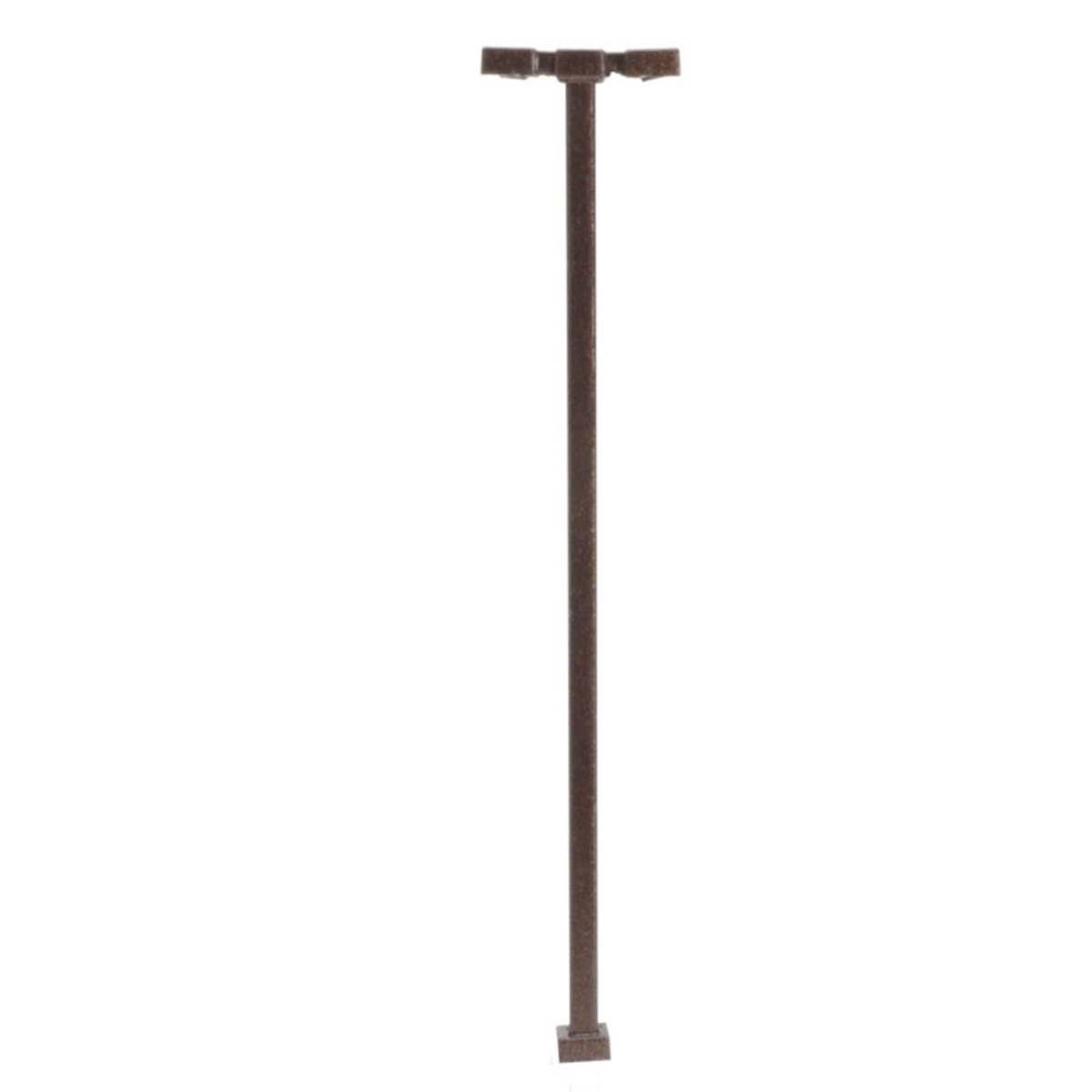 ATL70000192 30 ft. N Scale Double Arm Square Light, Bronze & Cool White LED - Pack of 3