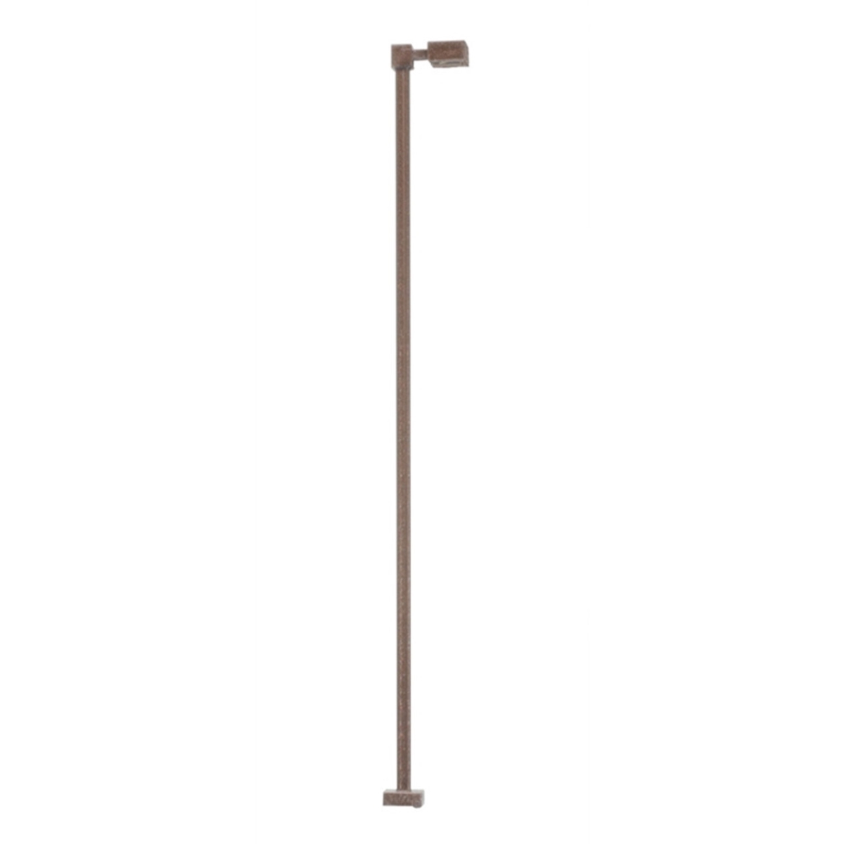 ATL70000206 30 ft. HO Scale Single Arm Square Light, Bronze & Cool White LED - Pack of 3