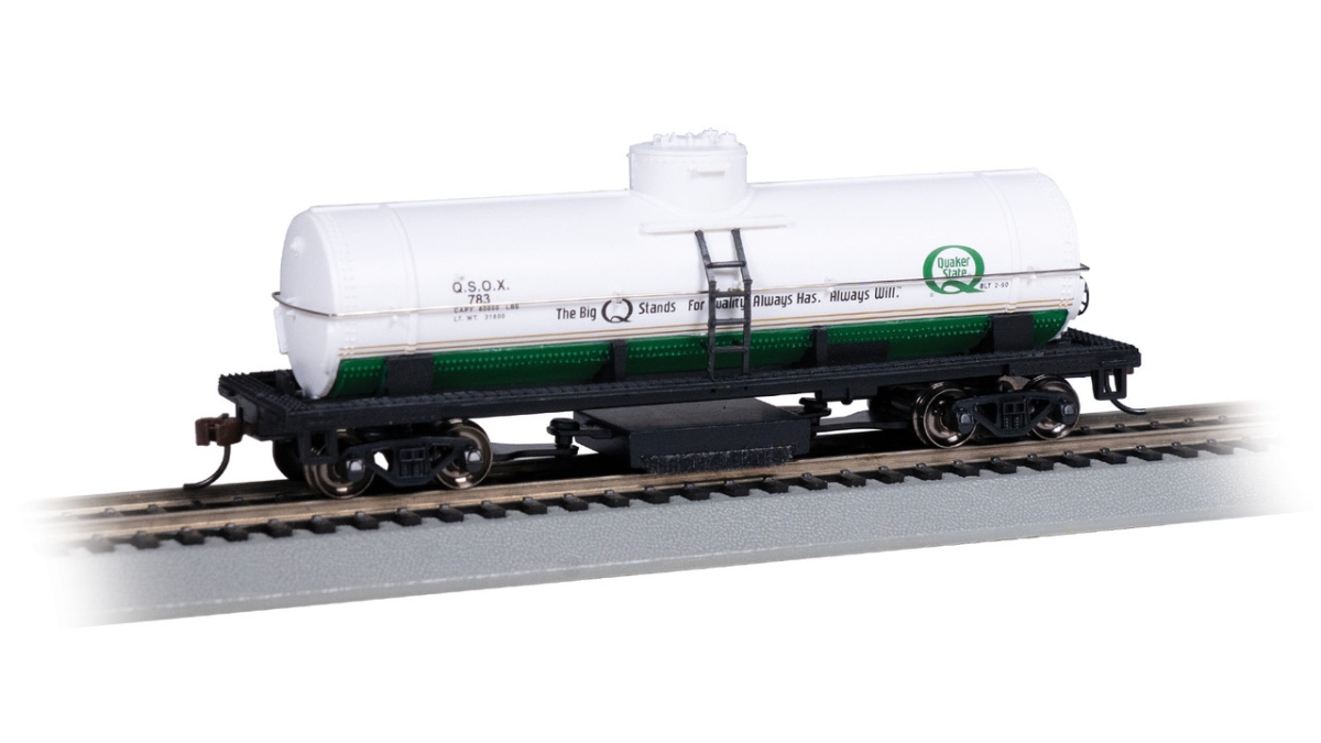 40 ft. HO Scale Quaker Track-Cleaning Tank Car