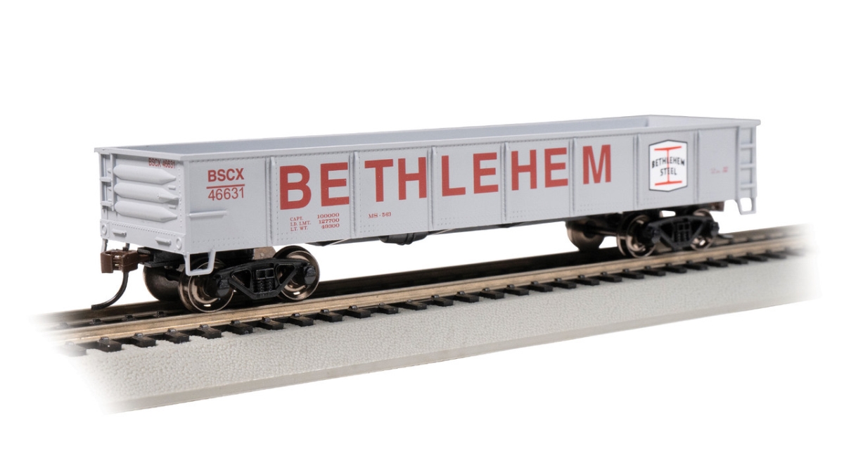 BAC17225 40 ft. HO Scale Bethlehem Steel Gondola for No.46631