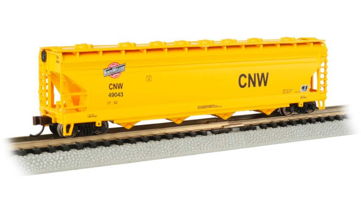 BAC17567 56 ft. N Scale Chicago & North Western ACF Hopper for No.49043