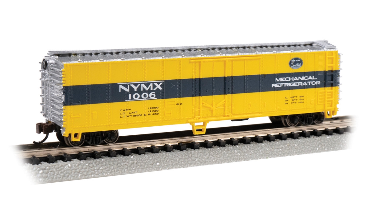 BAC17961 50 ft. N Scale New York Central ACF Steel Reefer