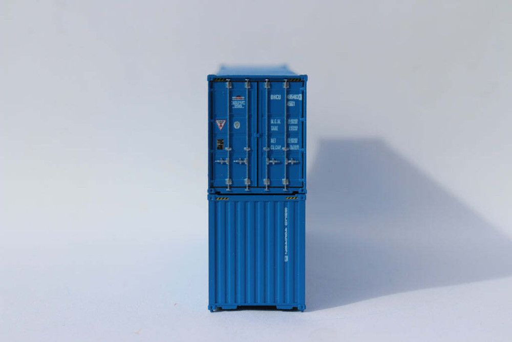 JTC405056 40 ft. N Scale Bridgehead High Cube Containers, Pack of 2