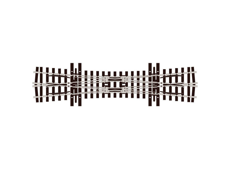 PCOSL-E1490 Double Slip Code 75 HO Scale Crossing
