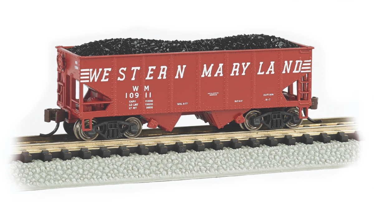 BAC19565 N Scale Reading USRA 55-Ton 2-Bay Hopper No.78847