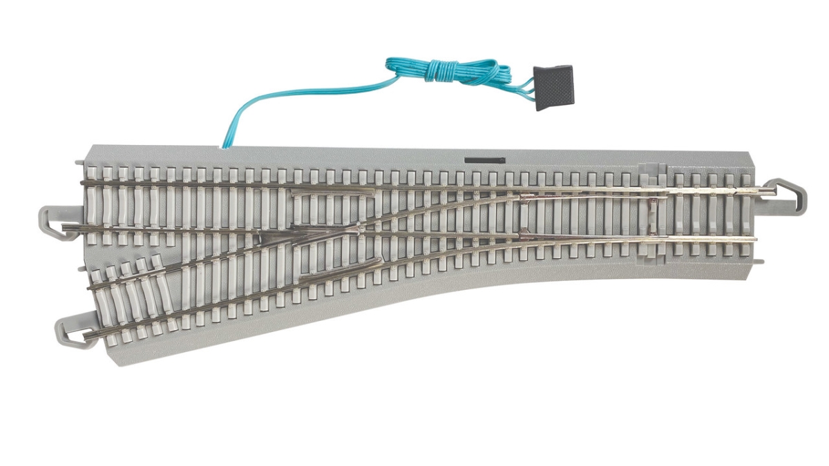 BAC44757 HO Nickel Silver Track No.4 Turnout - Left