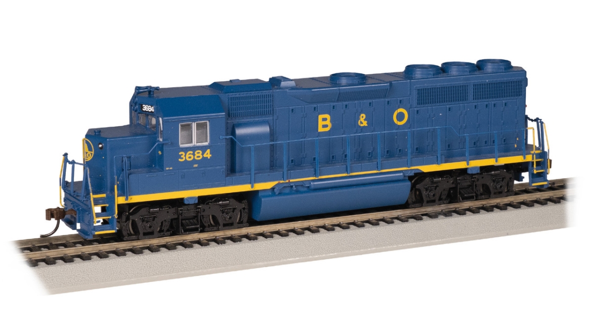 BAC66308 No.3684 HO Baltimore & Ohio EMD GP40 Diesel Locomotive DCC