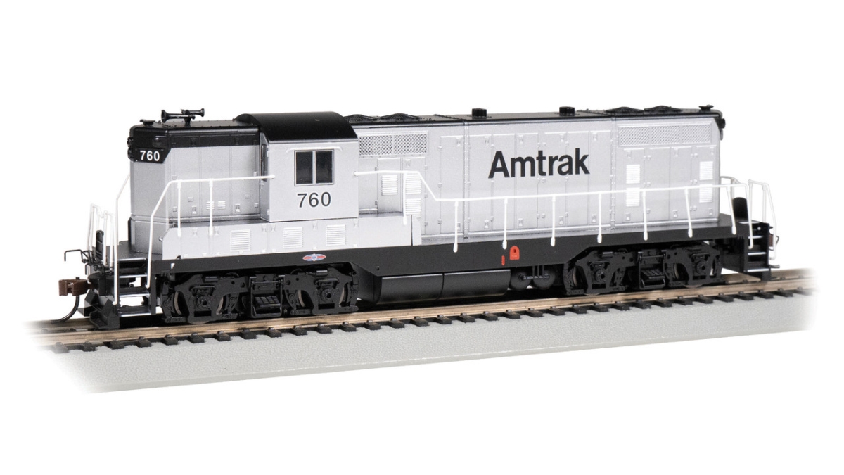 No.760 MOW HO Scale Amtrak MOW END GP7 Diesel Locomotive DCC