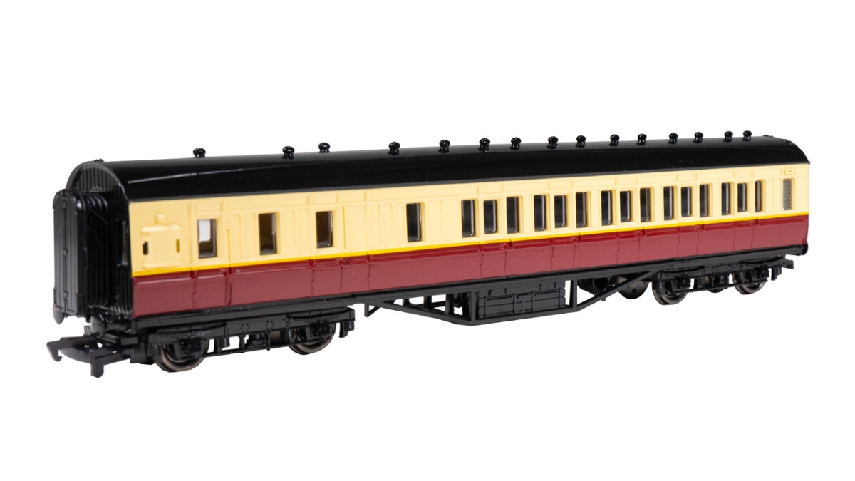 BAC76031 HO Scale Red Express Brake Coach Train