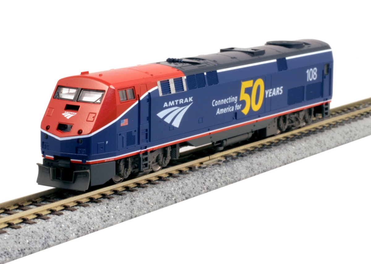 KAT1766037LS No.108 N Amtrak GE P42 Genesis Phase VI LokSound DCC Installed