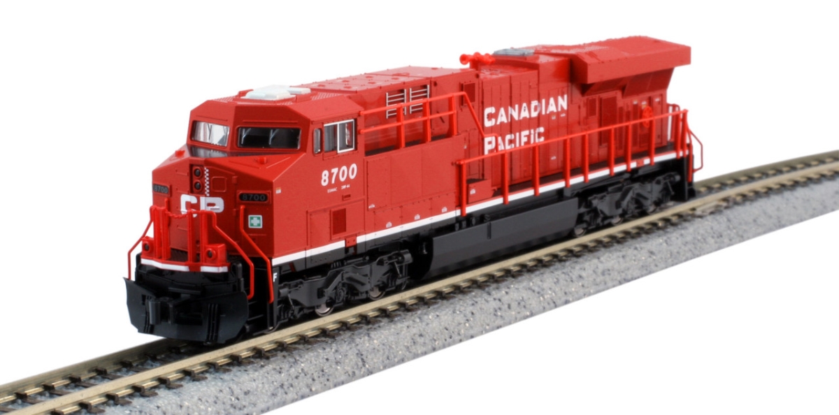 No. 8701 N Scale Canadian Pacific GE ES44AC DC-DCC Drop-In