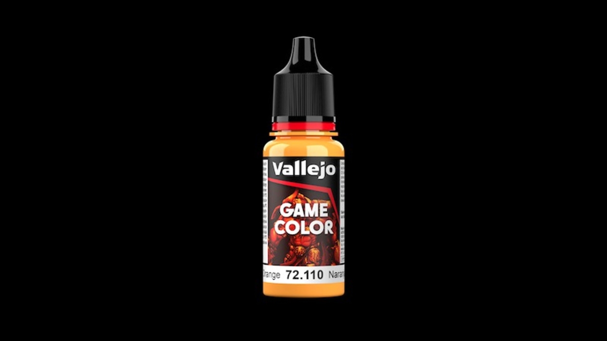 VLJ72110 18 ml Game Color Acrylic Paint, Sunset Orange