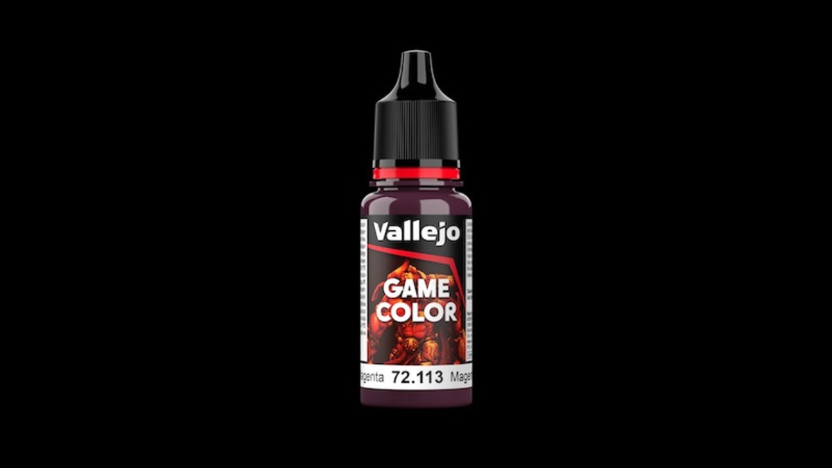 VLJ72113 18 ml Game Color Acrylic Paint, Deep Magenta
