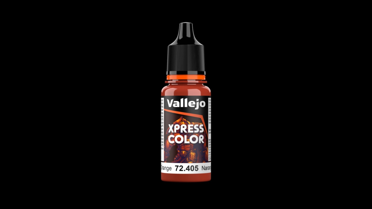 VLJ72405 18 ml Xpress Color Acrylic Paint, Martian Orange
