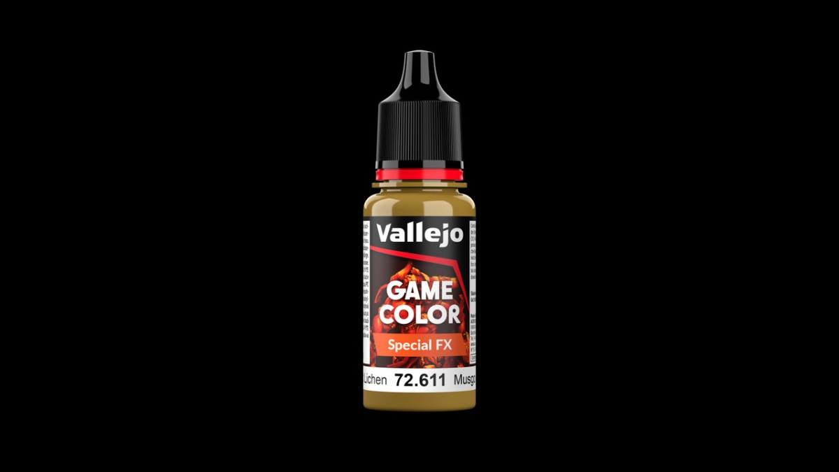 VLJ72611 18 ml Game Color Special FX Acrylic Paint, Moss & Lichen
