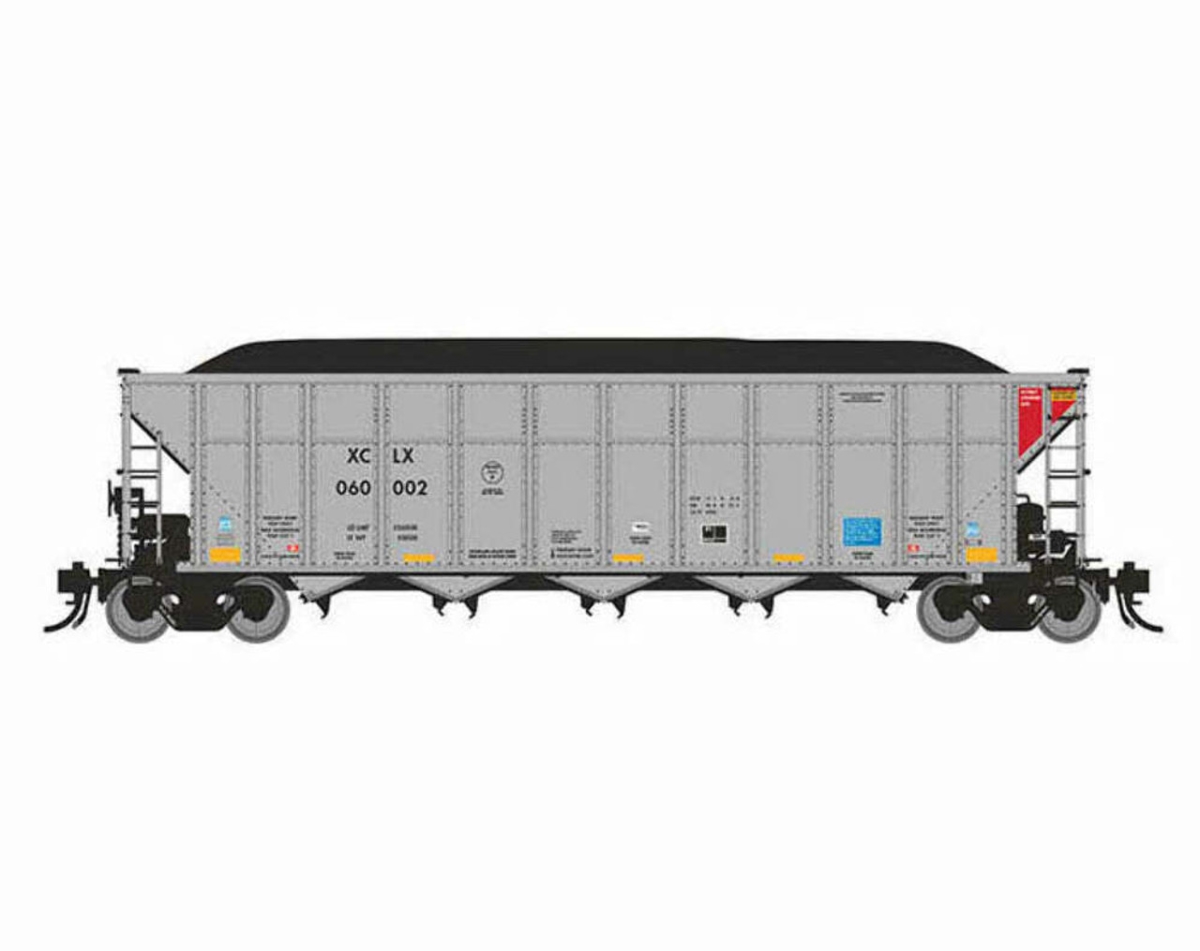 RAP169041A No.2 HO Scale Xcel Energy XCLX AutoFlood III RD Coal Hopper Single -  Rapido