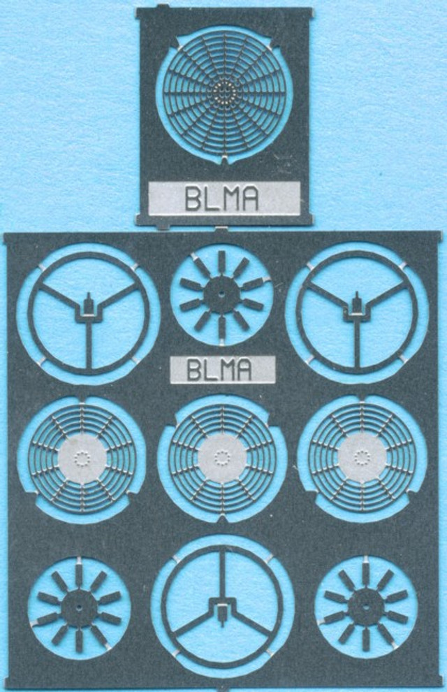 BLM66 N Scale Modern EMD Fan Pack
