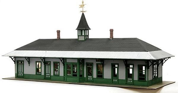Picture of Banta Modelworks BMW2099 12.12 x 4.12 in. HO Scale Phillips Depot Model Railroad Building Kit