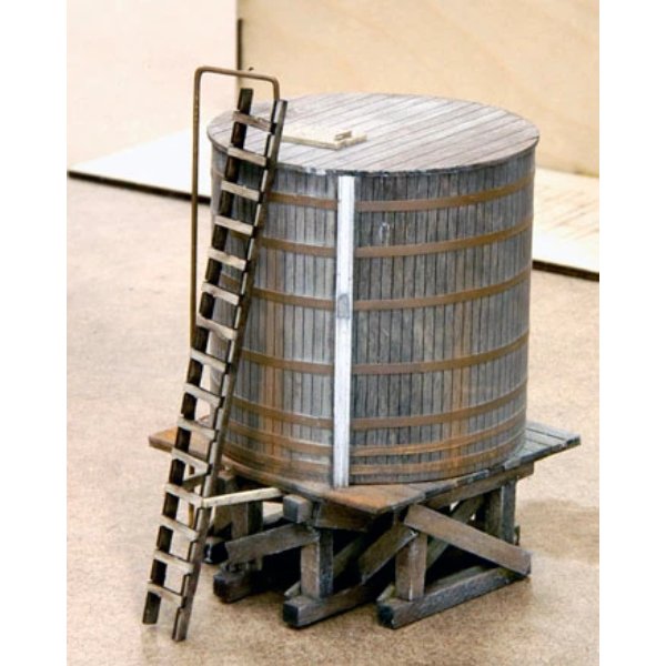 BMW6124 O Scale Laser Cut Hillside Water Tank