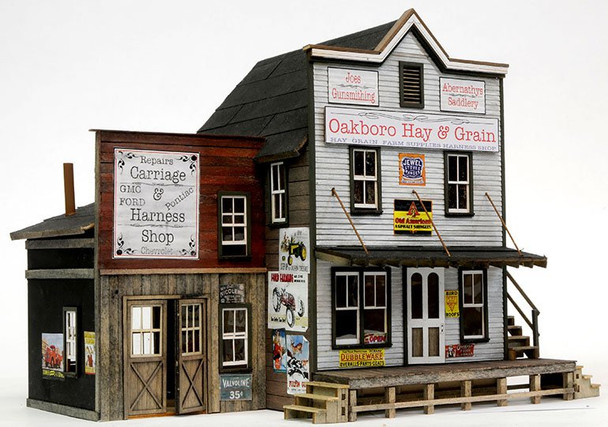 BMW6153 O Scale Oakboro Hay A Grain Laser Cut