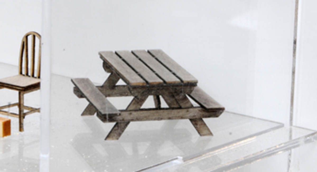 Picture of Banta Model Works BMW723 O Scale Picnic Tables - Pack of 2