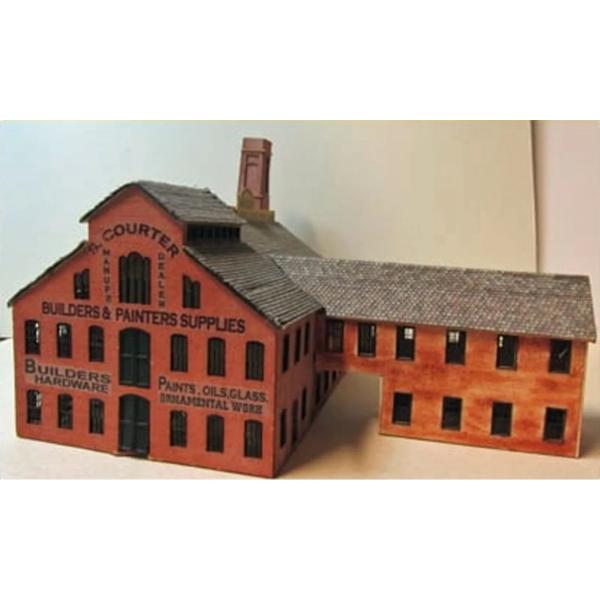 Picture of RS Laser RSL2057 Courter Factory - HO Scale Kit