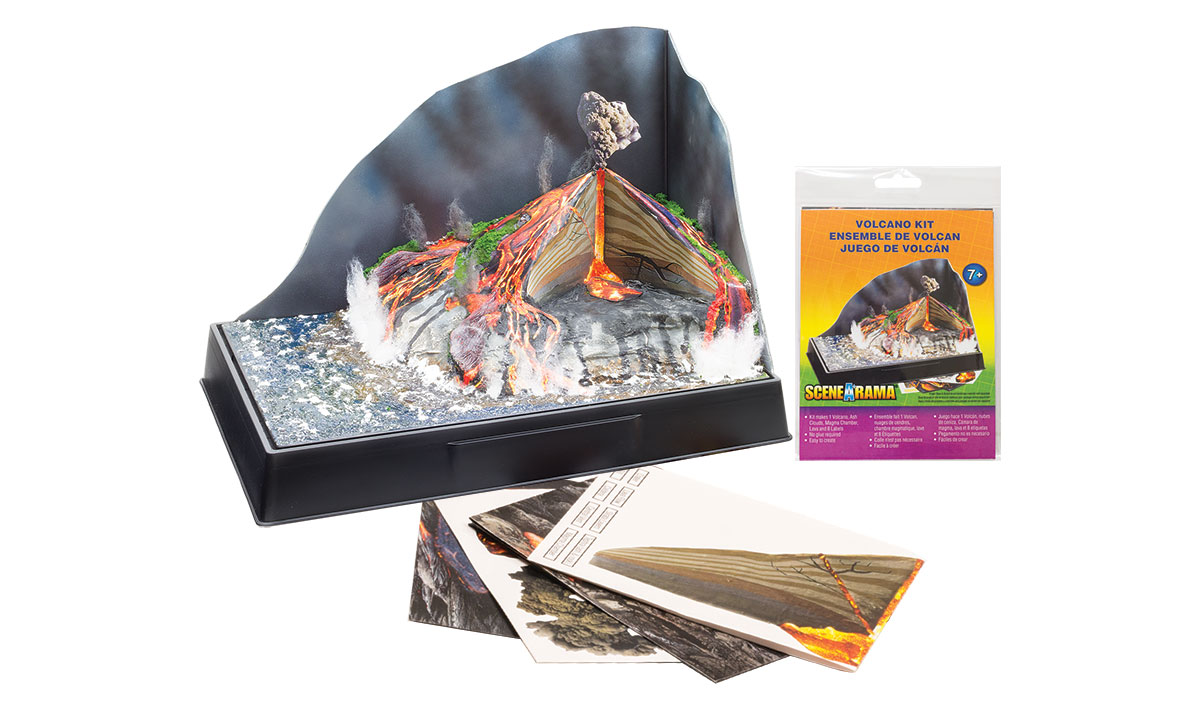 WOO4135 Volcano Scene Theme A-Rama Kit