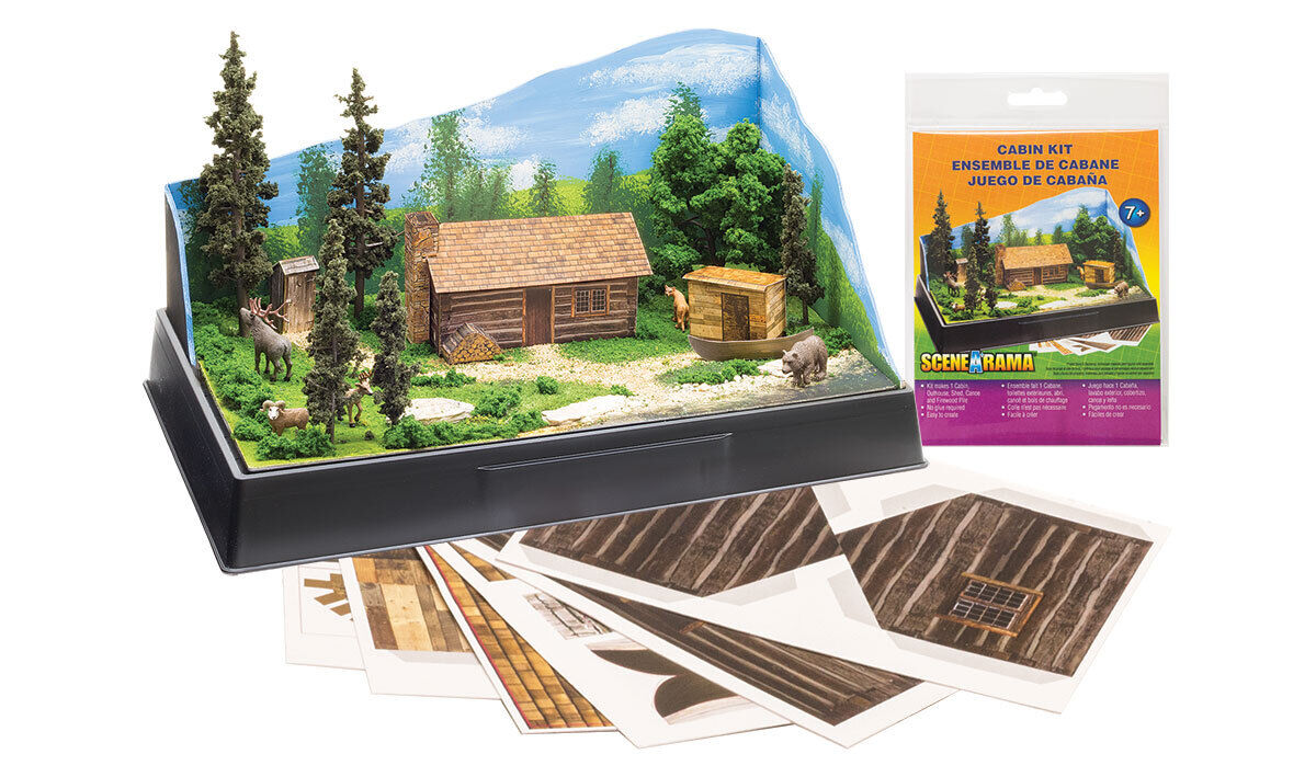 WOO4239 Cabin Scene-A-Rama Kit