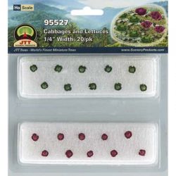 JTT95527 Cabbages & Lettuces - Pack of 20