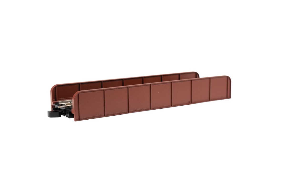 BAC44651 N Scale E-Z Track Girder Bridge Unlettered Oxide Red