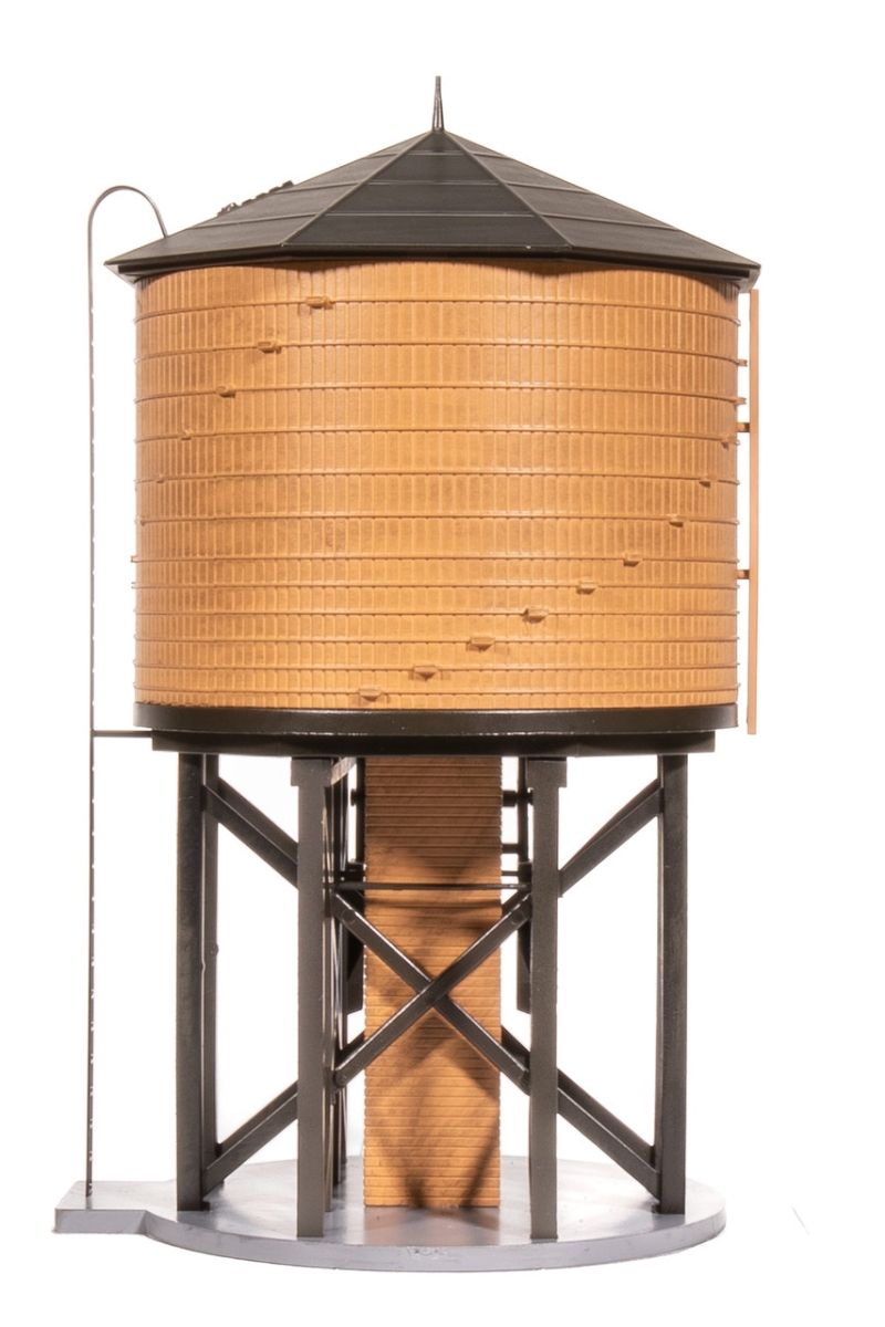 BLI7910 HO Operating Water Tower with Sound Weathered, Brown