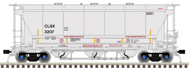 Picture of Atlas Track ATL20006851 HO Scale Trinity 3230 Cvd Hop Cargill Salt No.3207 Model Railroad