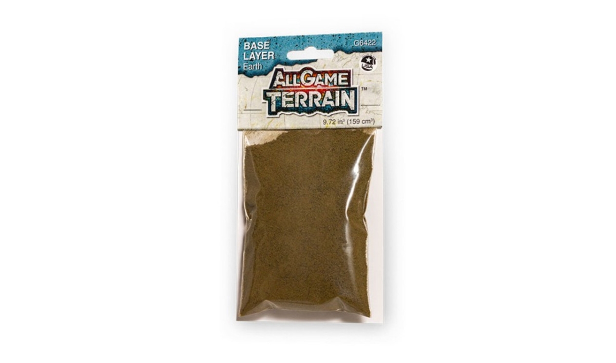 WOO6422 9.72 cu. in. All Game Terrain - Base Layer Earth