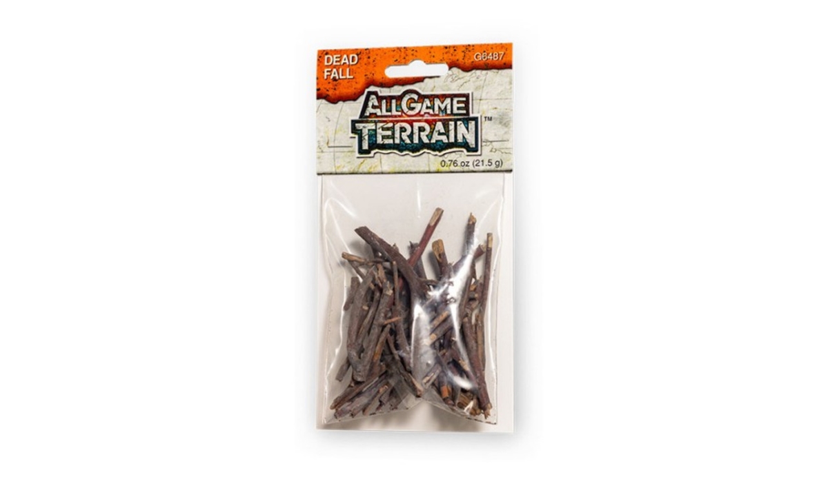 WOO6487 0.76 oz All Game Terrain - Dead Fall Wood, Brown