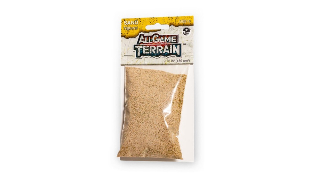 WOO6519 9.72 cu. in. All Game Terrain - Sand Natural, Brown