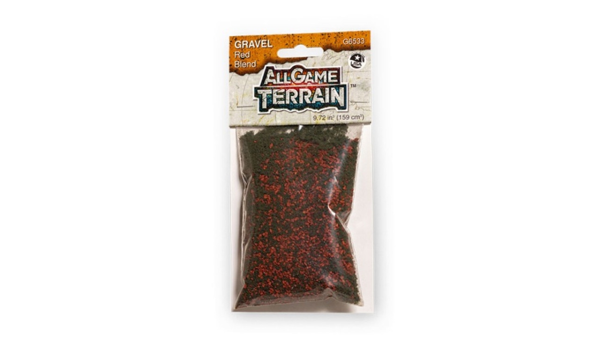WOO6533 9.72 cu. in. All Game Terrain - Gravel Red Blend
