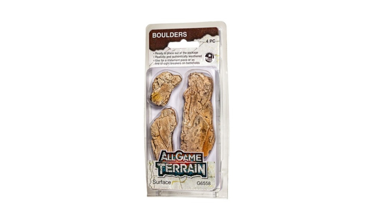 WOO6558 All Game Terrain - Surface Boulders