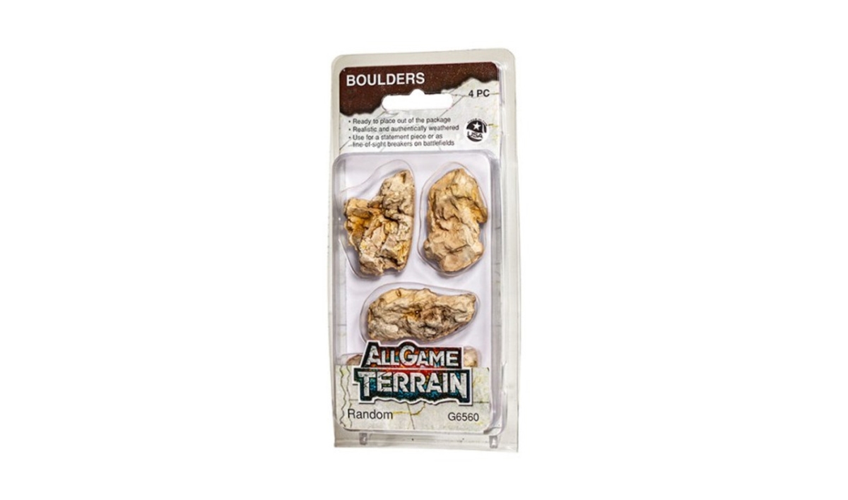 WOO6560 All Game Terrain - Random Boulders