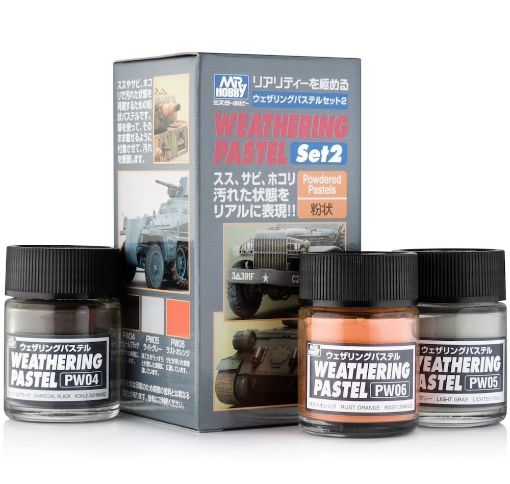 GUZPP102 Mr Weathering No.2 Pastel Set