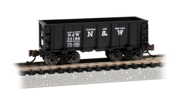 Picture of Bachmann BAC18658 N Scale Norfolk & Western No.21966 Ore Car&#44; Black