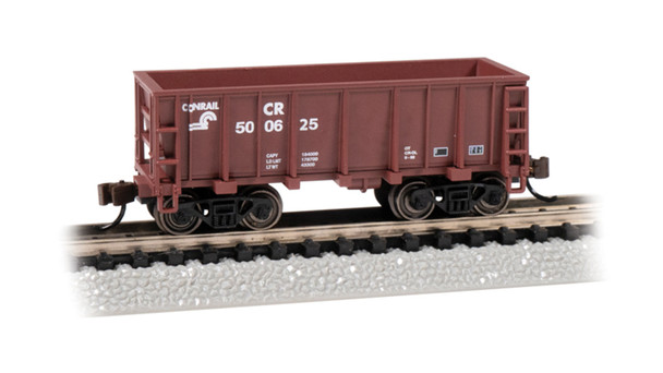 Picture of Bachmann BAC18659 N Scale Conrail No.500625 Ore Car&#44; Maroon