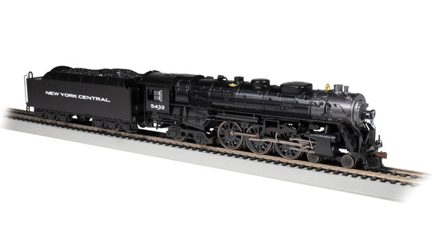 BAC53603 HO Scale   York Central 4-6-4 J3A No.5432 Hudson Steam, Black