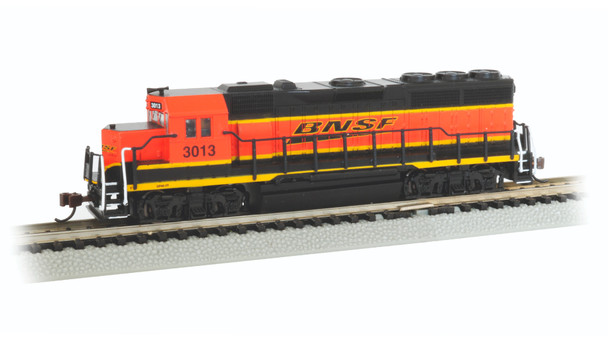 Picture of Bachmann BAC66358 N Scale BNSF EMD GP40 No.3013 Diesel Locomotive&#44; Orange
