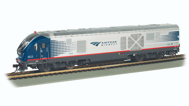 Picture of Bachmann BAC67909 HO Scale Amtrak Midwest Siemens SC-44 No.4623 Charger Train&#44; White